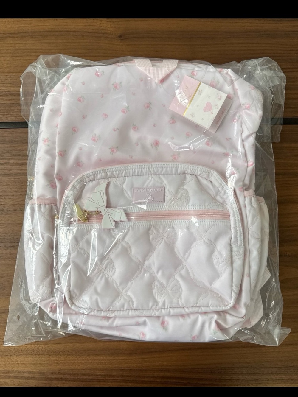NWT LOVESHACKFANCY x Target Backpack Ballet Bloom Pink Floral